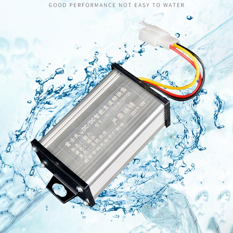 Transformatör DC 36V 48V 60V 72V 96V - 12V 10A 20A Elektrikli Bisiklet Dönüştürücü