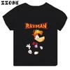 Rayman Legends Adventures Gioco Stampa Maglietta Bambini Divertente Vestiti Ragazze Neonati Maschi T-shirt Manica Corta Top BambiniTH5886