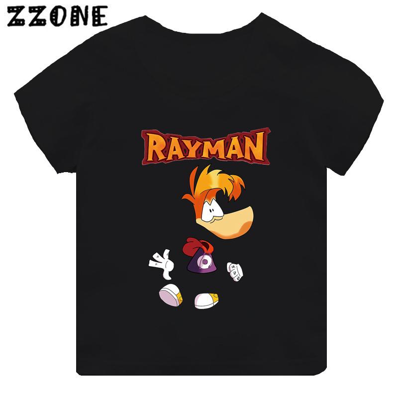 Rayman Legends Adventures Gioco Stampa Maglietta Bambini Divertente Vestiti Ragazze Neonati Maschi T-shirt Manica Corta Top BambiniTH5886
