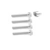 M8 Bolts Screws 304 Stainless Steel Anti-Theft Locking 20mm Bolts Nuts Security Hardware Kit for Mountain Bike Awning Car Accessories for Styling