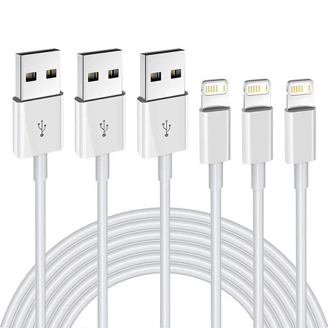 MFI-zertifiziertes Lightning-Kabel für 14 13 12 11 Pro Max X XS XR 6 7 8 5 SE iPad Schnellladekabel Daten-USB-Kabel