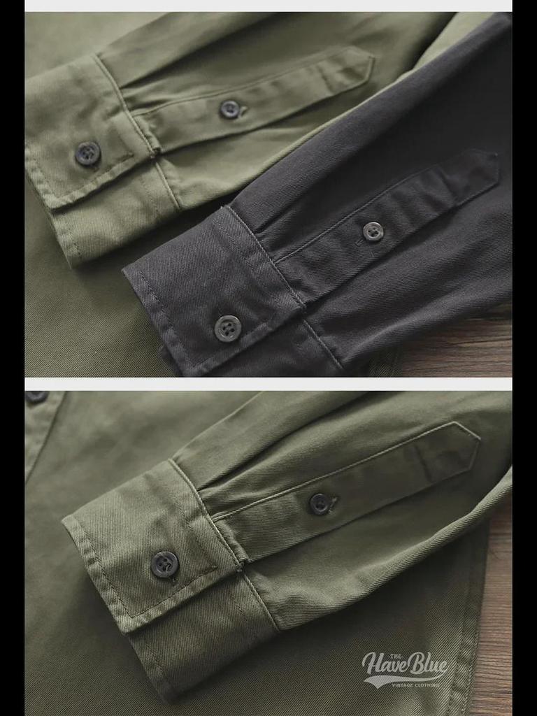 Herren Langarm Koreanischer Stil Freizeit Hemd - Trendige Hongkong & Japanische Mode für den Herbst