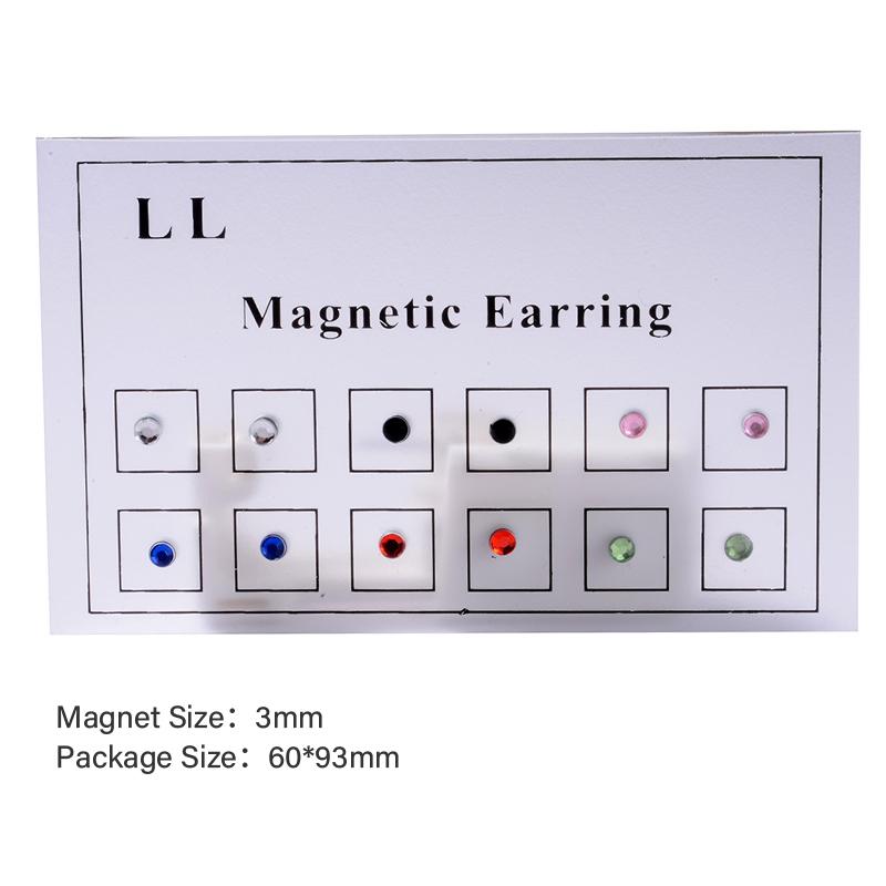 Magnet Ear Tragus Cartilage Lip Labret Stud Nose Ring Fake Cheater Non Pierced