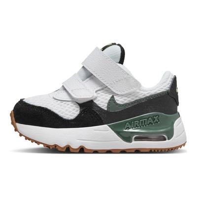 Air Max SYSTM TD White Black Vintage Green Baby Sneakers Barely-Volt DQ0286-115