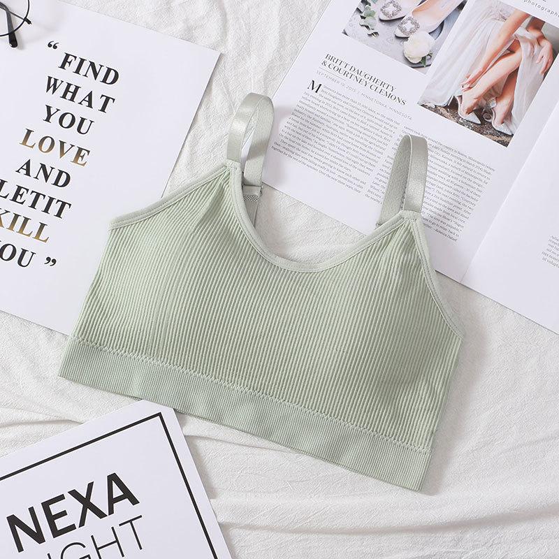 Nit na zavinování hrudníku Bavlna bez kostic Sportovní zavinovačka na hrudník Antiluminiscenční Krásná zadní utěrka na hrudi