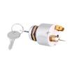 12V Universal Car Auto 3 Position ON OFF Start Ignition Switch Controls W  2 Keys SPB501