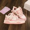 Sneakers Erkek Platform Koşu Spor Ayakkabıları Siyah Bağcıklı Erkek Vulkanize Ayakkabılar Kalın Tabanlı Sneakers Chaussure Homme