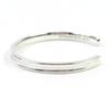 TIFFANY&Co. Bangle Cuff Sterling Silver Narrow Bracelet Silver AG925 Women Used