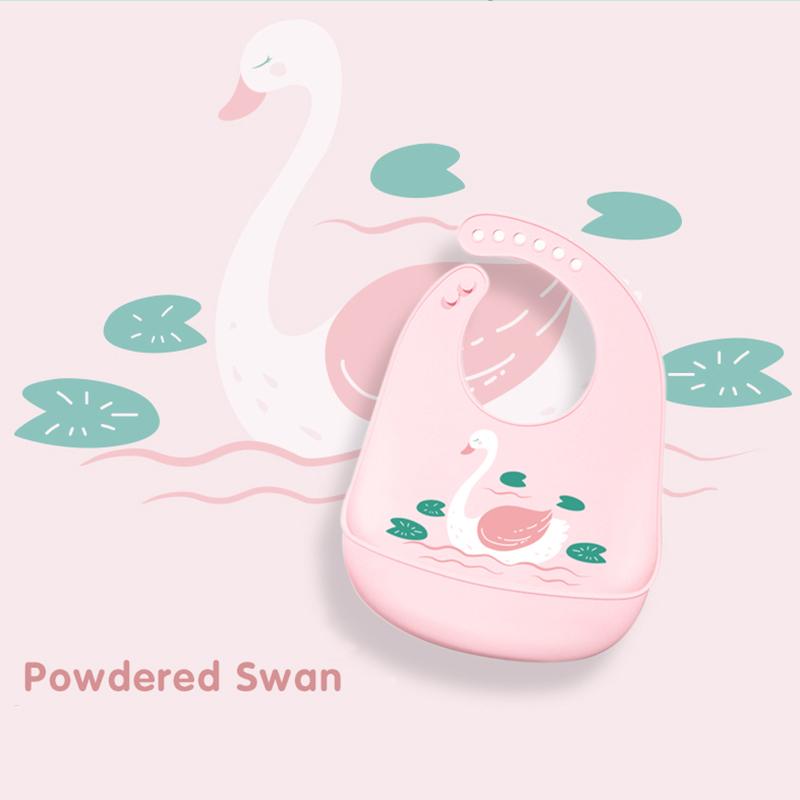 LOFCA 1pc Silicone Bibs For Kids Newborn Baby Bibs Waterproof Silicone Feeding Baby For Toddler Breakfast Feedings Adjustable