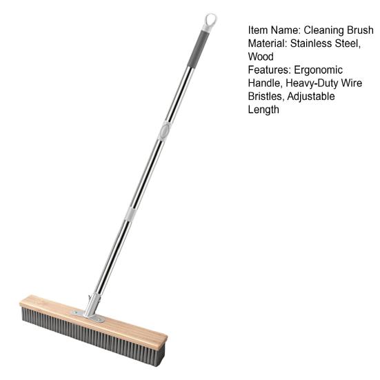 Cleaning Adjustable Cleaning Length Outdoor Scrubbing Brush Brush