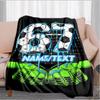 1PC Custom Name Soccer Ball Art flannel blanket versatile,all-season throw suitable for the living room,bedroom,camping,travel,and gift