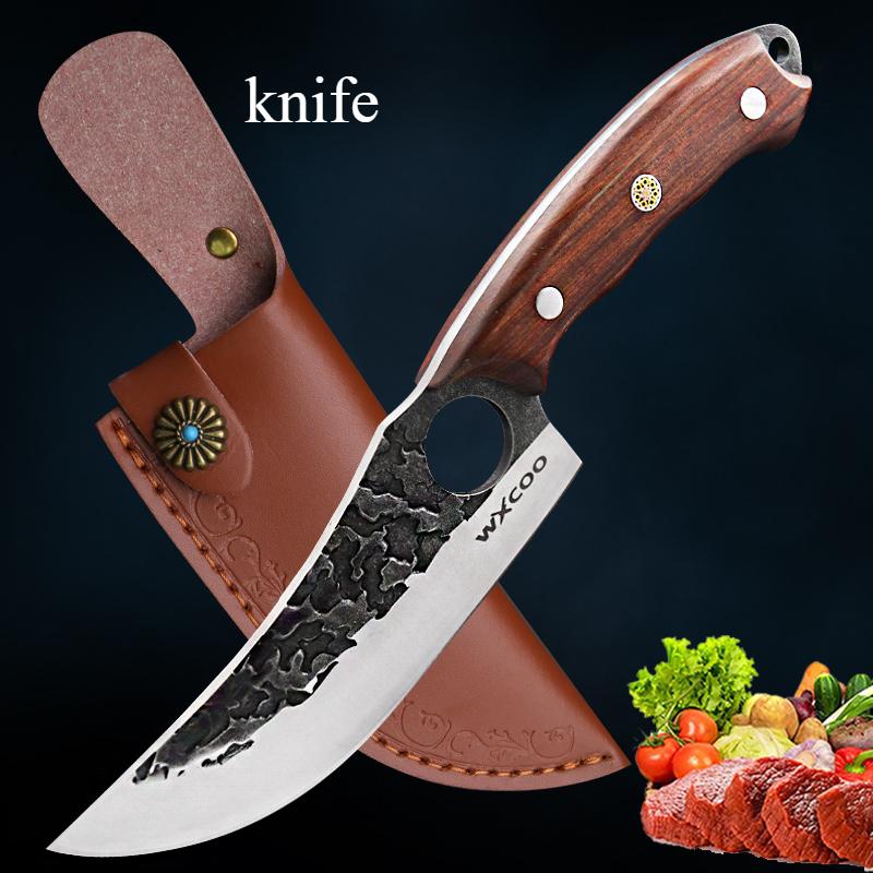 Barbecue Meat Knife Meat Knife Convenient and Durable Kitchen Knife Killing Fish Chopping Chopping Meat Slicing Knife