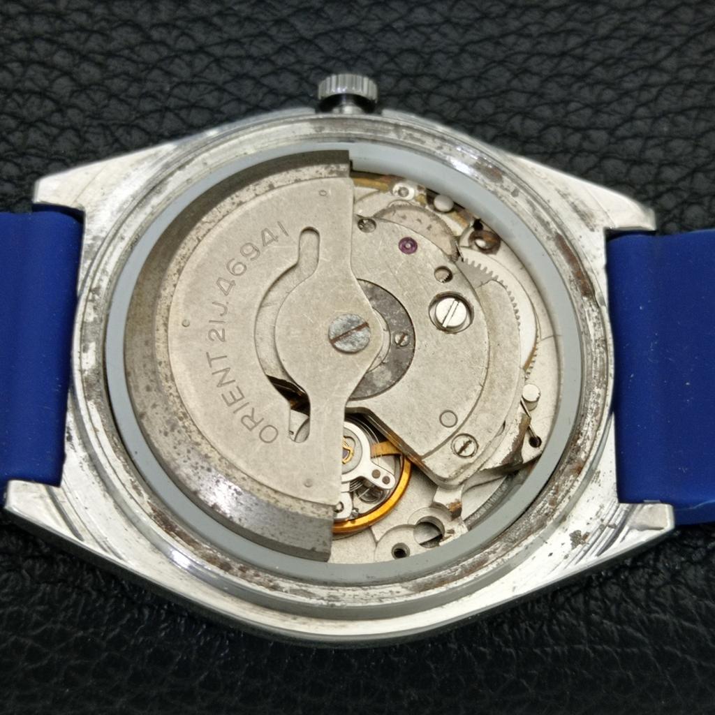 VINTAGE ORIENT AAA CRYSTAL AUTOMATIC JAPAN MENS ORIGINAL DIAL WATCH A707758-1