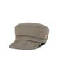 Bajal Va Studded Balloon Bellboy Cap Brown