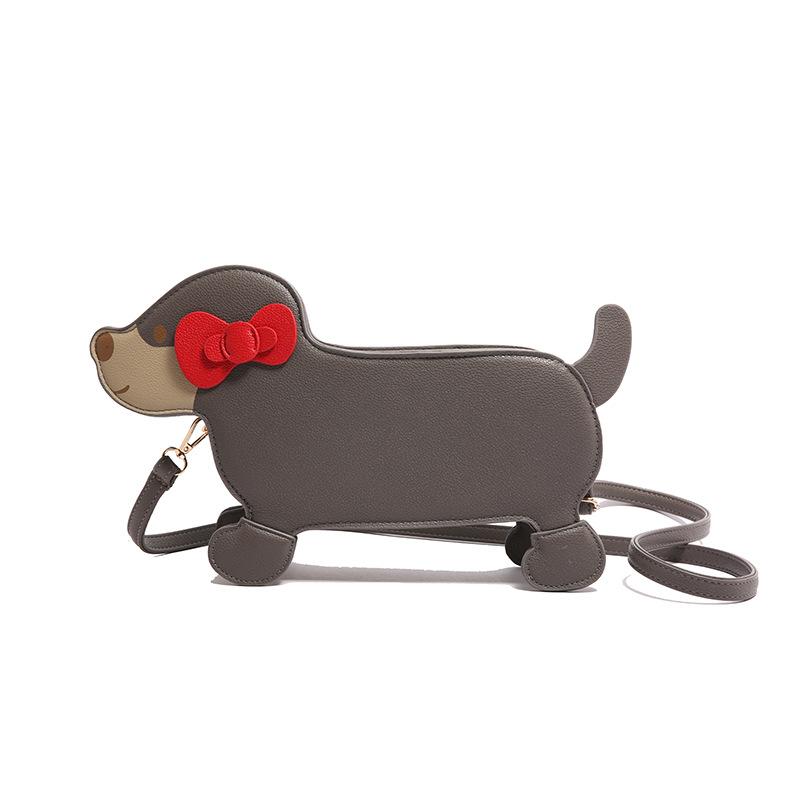 Bags Cartoon Funny Dog Small Bag 2025 New Japanese Cute Girl Foreign Style Versatile Shoulder Messenger Bag