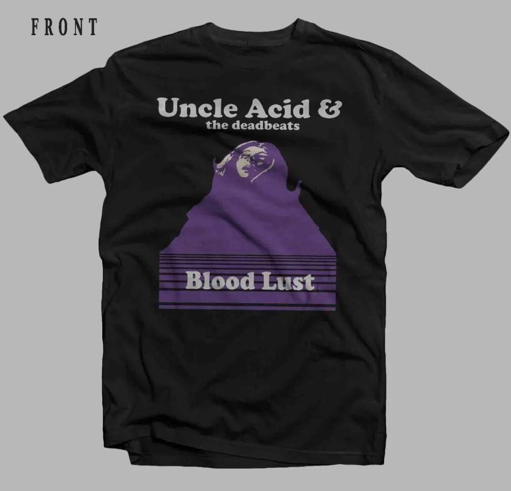 Uncle Acid & the Deadbeats - Blood Lust Concerto Nero Taglia dalla S alla 5XL Maglietta Unisex T-Shirt