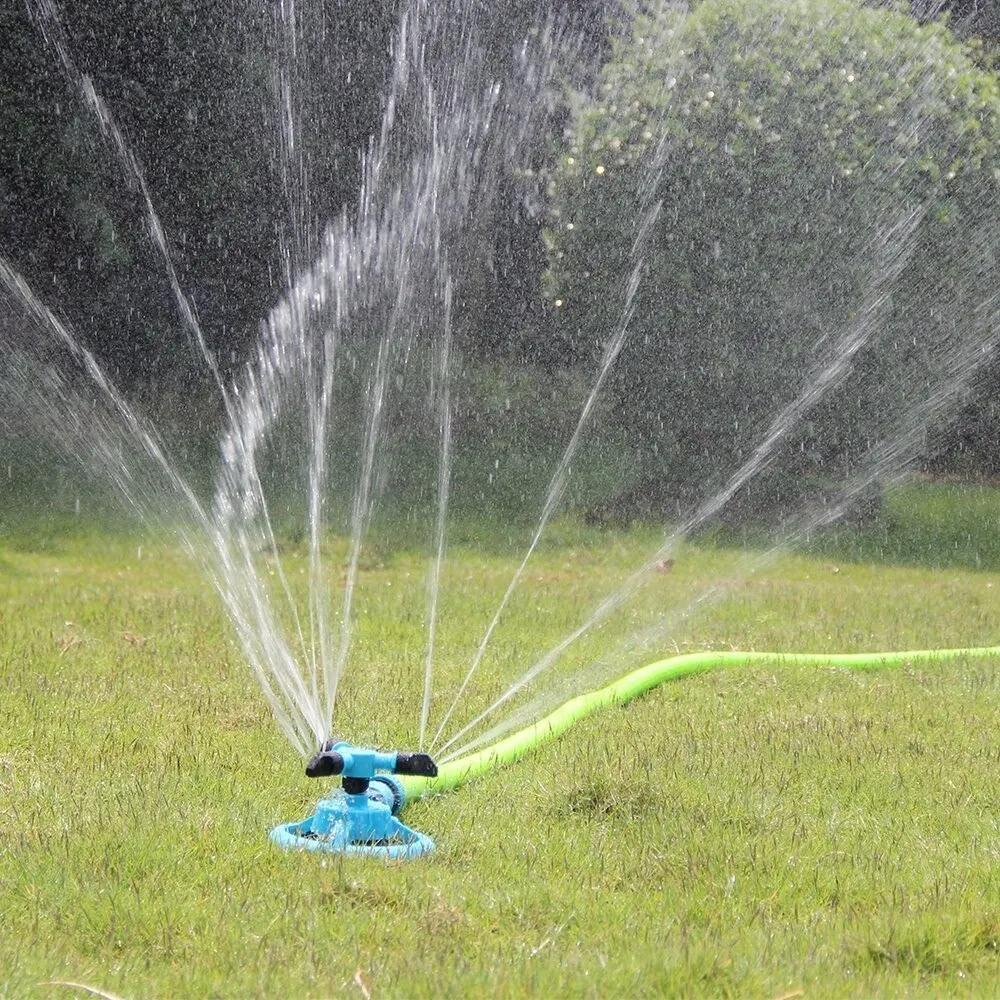 360° Rotating Garden Sprinkler Nozzle – Automatic Water Spray Lawn Irrigation System for Garden Watering & Landscaping Supplies