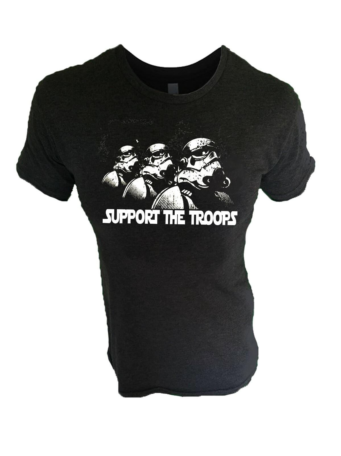 Support The Troops T-shirt Star Wars Shirt Storm Trooper Shirt Military Shirt S