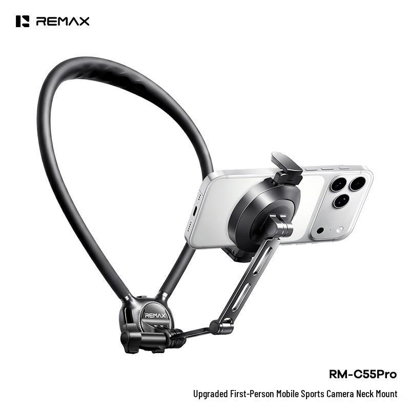 Remax RuiLiang Outdoor Magnetic Phone and GoPro Holder for Cycling and Live Streaming
