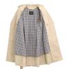 NIJYUSANKU Beige Heritage Check Liner Trench Coat coat 40 beigeUsed