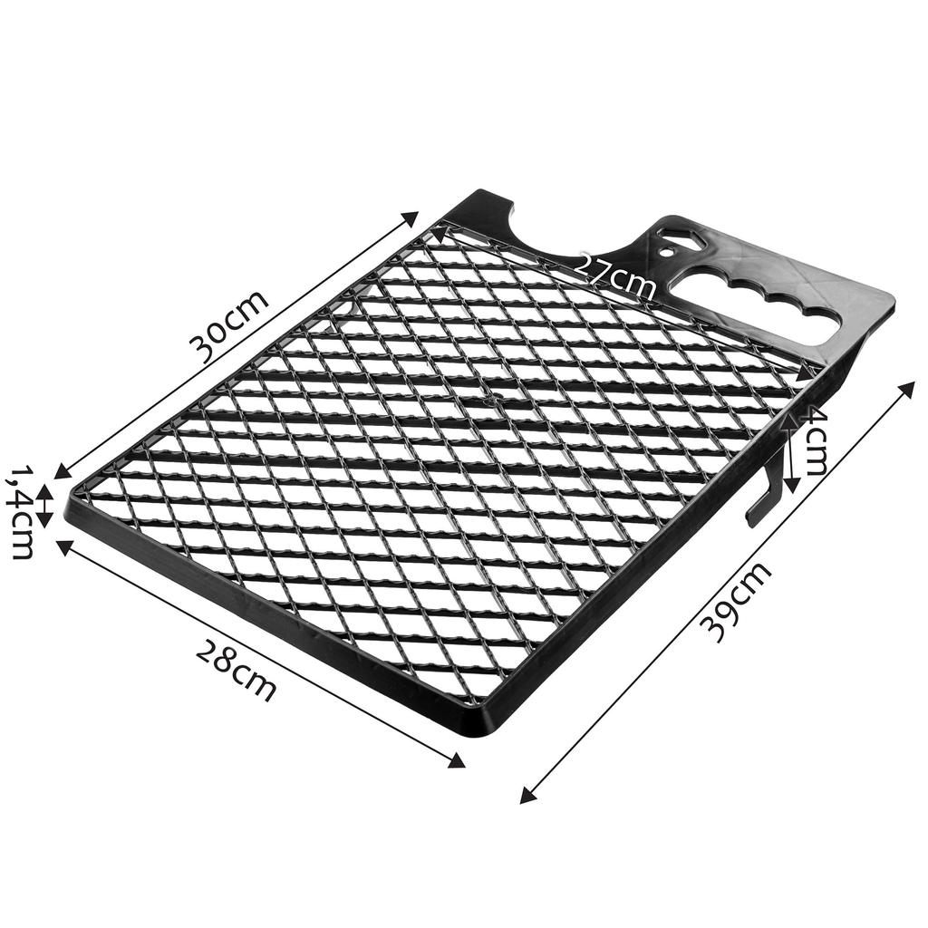 KADAX Painting Grid for Roller 39x28 Cm Black 12pcs