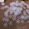 200/300PCS Snowflakes Confetti Decorations for Christmas Winter Confetti Snow Party Wedding Birthday Holiday Party Table Decorations Supplies