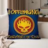 Rock Band The O-Offspring Pillow Case Suitable For Bedrooms Living Rooms Cars Home Decoration