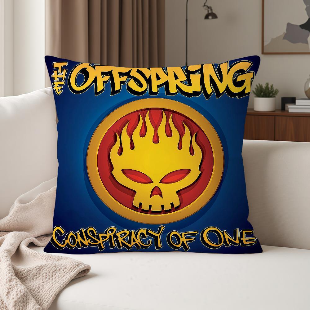Rock Band The O-Offspring Pillow Case Suitable For Bedrooms Living Rooms Cars Home Decoration