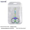 Stainless Steel Beauty Scissors: Round Head Makeup, Eyebrow, and Nose Hair Trimming Tool