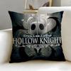 Popular Game Hollow Knight Cushion Cover Soft  EasyWash Pillow Case  Versatile for Couch Bed Travel and Office