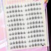 10Rows/Box Eye Lash Beauty Eye Cluster Lashes Individual Eyelashes DIY Korean Style Cosplay Artificial Fiber Black