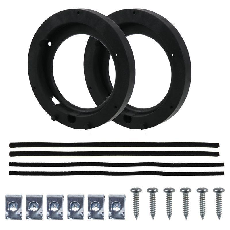 

Mount For 6.3 Inch Car Speakers For Jimny JB64 JB74 2018-2024 Audio Horn Refit Rings tallation чёрный