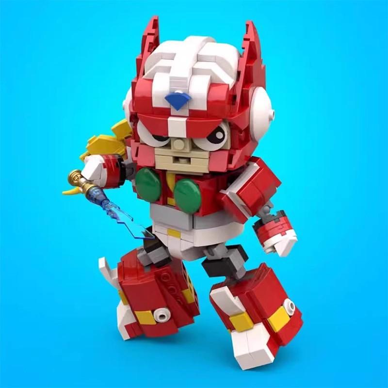 Building Block Compatible Sd Crow Zero Rockman X Assembling Toys, Model Mecha