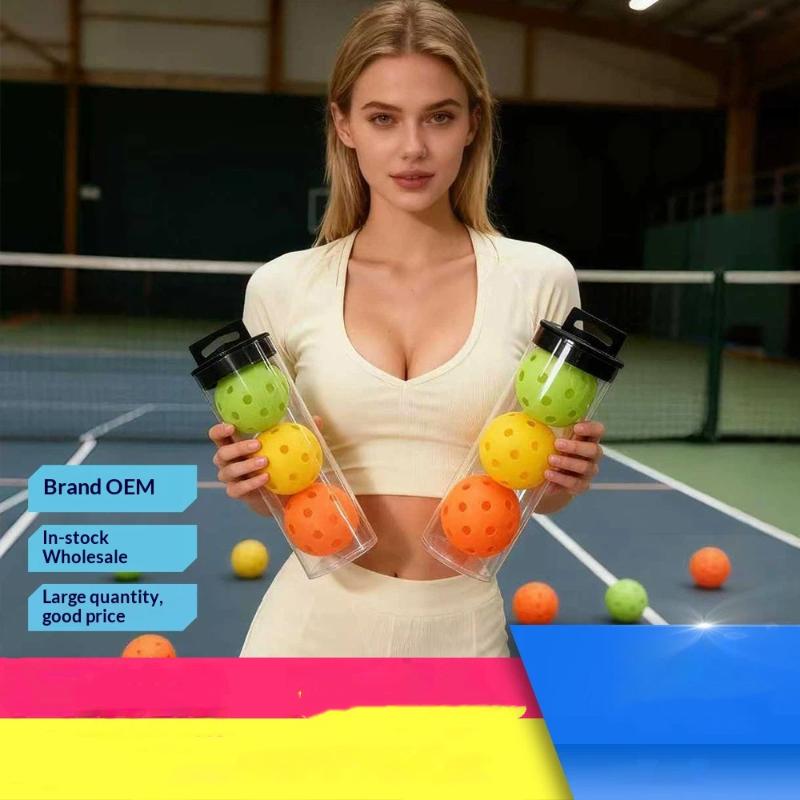 3Pcs Golf Balls Practice Choose Hole Ball White Blue Yellow Orange Red Indoor Ourdoor Golf Plastic Ball