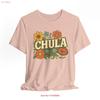 Retro Chula T Shirt Latina Floral Vintage Style Chicana Cute Bilingual Quote Top Vintage Designer Clothes Streetwear