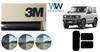 Smoke IR 35 PLUS for Jimny rear window film Heat-shielding film, (34%), (JB64W/JB74W), pre-cut set.