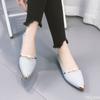 Women's New Flat Casual Comfortable Pointed Shoes Low Heeled Elegant Shoes Outdoor Ladies Flats Zapatos Mujer 2025