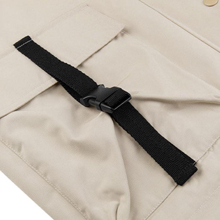 Vans Utility Multi-Pocket Hooded Jacket Women Jackets Oatmeal VN0A7PZU2N1