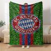 FC Bayern München Wappen Kunst Decken Flanell Bedruckt Atmungsaktiv Warm Überwurf für Zuhause Büro Bettwäsche 0708a125