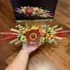 DIY Building Set for Adults, MOC Dried Flowers Bricks for Home Decor, Unique Botanical Collection Gift