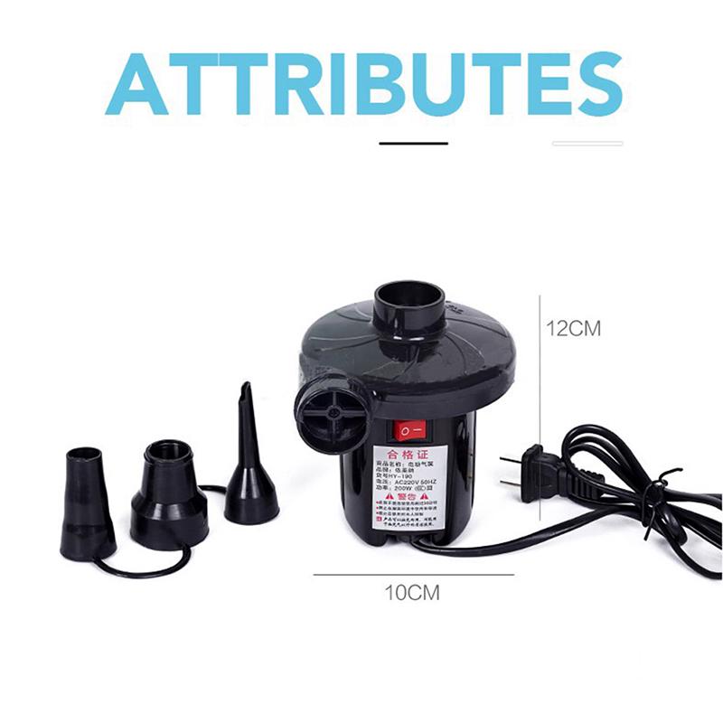 Buy Practical Portable Air Compressor Inflatable Pump Electric Air