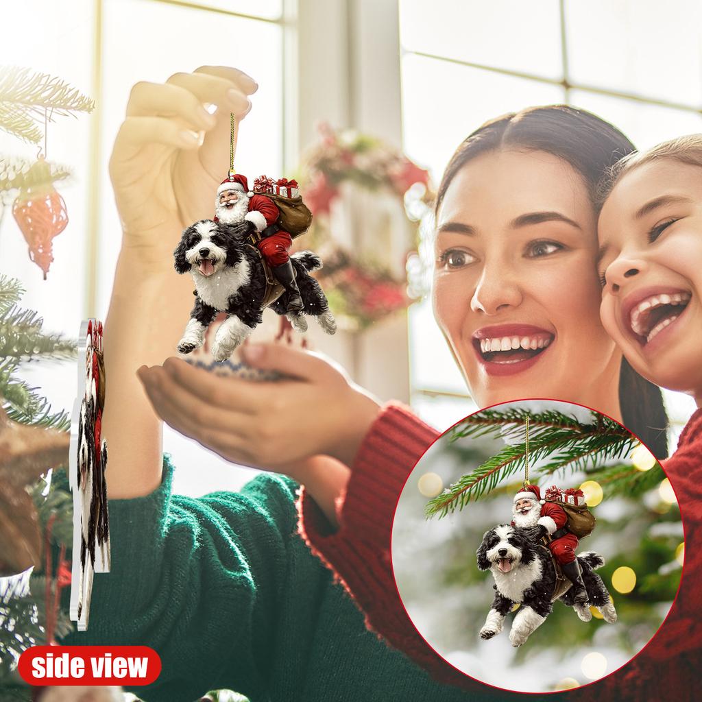 2D Christmas Ornaments, Acrylic Flat Christmas Tree, Home Decor, Christmas Tree Pendant