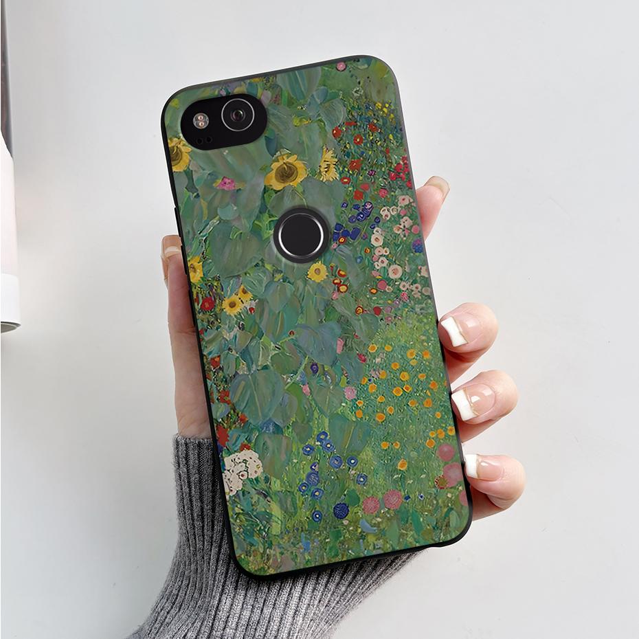 Matte Case For Google Pixel2 Pixel 2 XL Shockproof Cartoon Phone Cover for Google Pixel 2 XL 2XL Soft Silicone TPU Cases Bumper