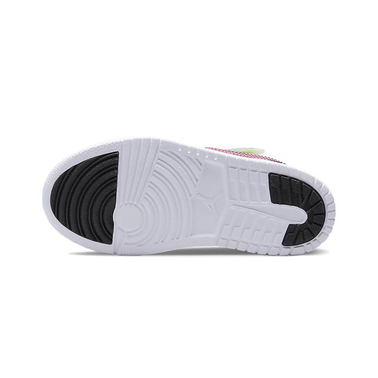 Air Jordan 1 Low ALT PreSchool 'Old School Gaming' (Unisex) White / Black / Lemon Venom / Rush Pink Kids' Basketball Shoes DM8970 114