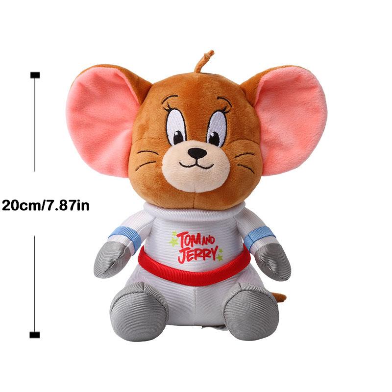 Anime Tom And Jerry Plush Toy Cartoon Movie Figures Cat Mouse Cute Plushies Stuffed Animal Doll Toys For Kids Gift