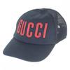 Gucci 701324 4HAOY 1060 Cap Black Cotton Mens
