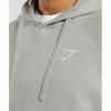 Gymshark Crest Hoodie Stone Grey A2a4g Gb7s