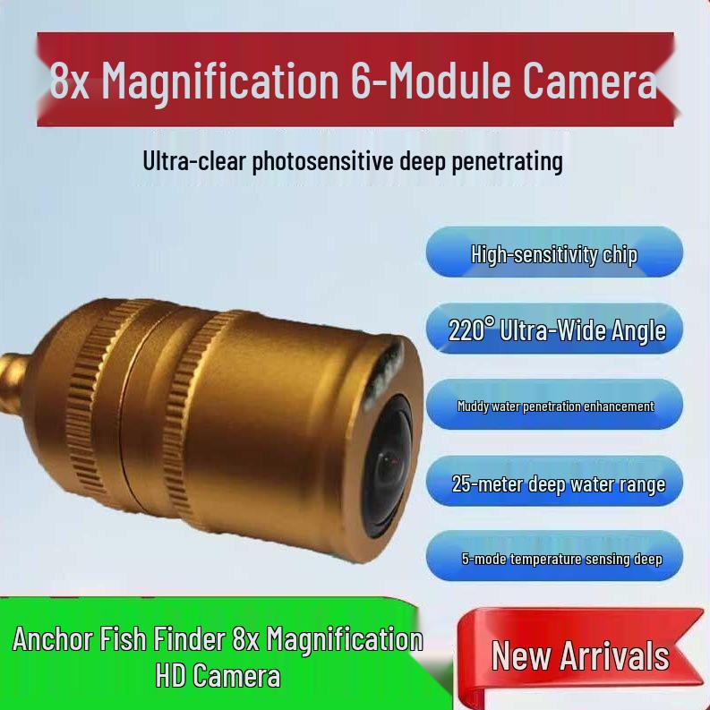 Submarine 8x Magnification Fish Exploration Camera