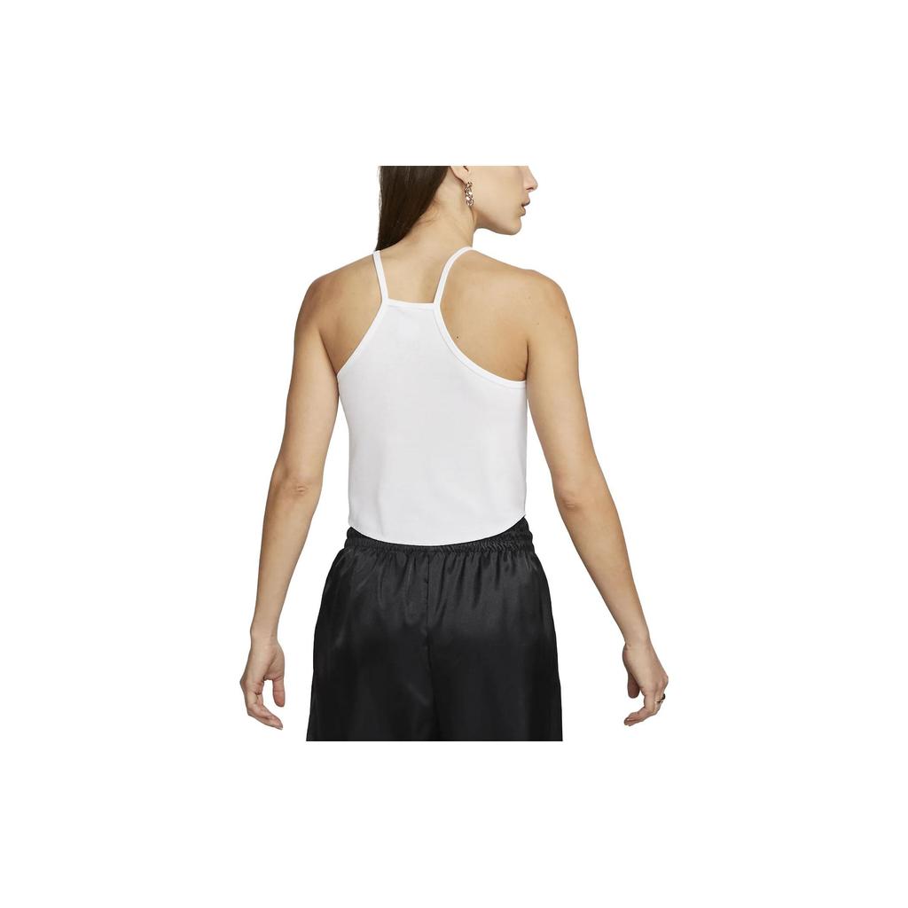 Nike Sportswear Essentials Ribbed Tank Top Women Tops White DV7961-100