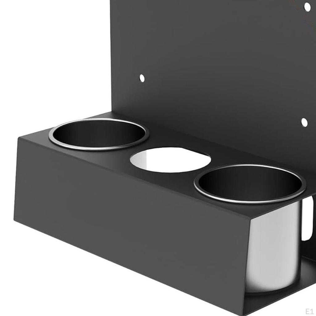 Spray Holder Wall Mount Accessories, 2 Removable Drip Cups, Organizer Tools for
